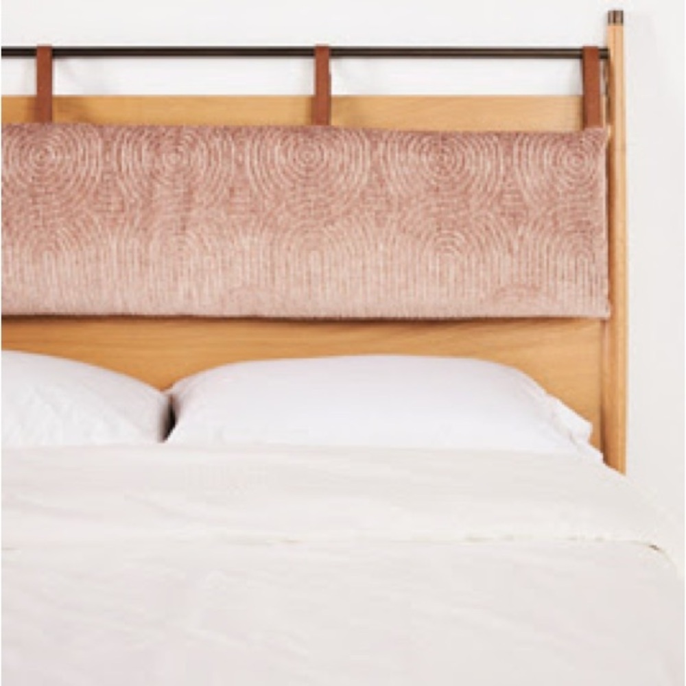 Anthropologie Hemming Woven Headboard Cushion in Pink